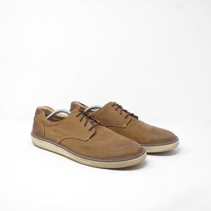 Johnston & Murphy McGuffey Mens Shoes Brown Leather Lace Up Sneakers Size 12M